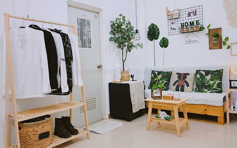 Thi Công Nội Thất Phòng Trọ Nhỏ 2 Decor phòng trọ nhỏ không gác