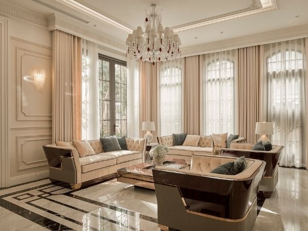 Đổi nét về thiết kế nội thất Châu Âu