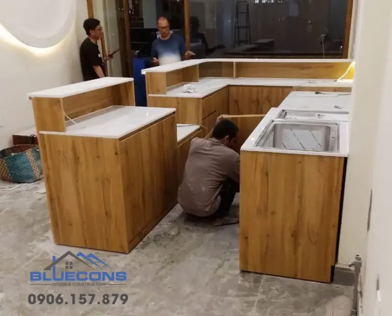 Thi Công Quầy Bar Nhà Phố 12 Dự án thi công quầy bar quán cafe phong cách đẹp hiện đại