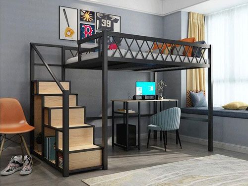 Giường sắt hộp tầng