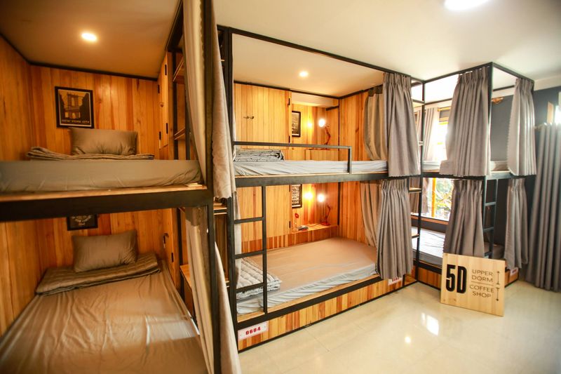 Giường tầng gỗ tự nhiên