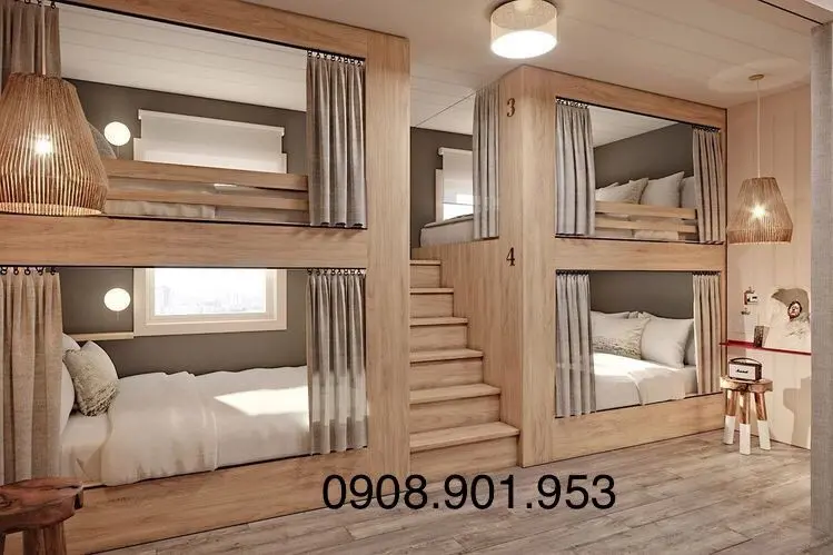 Giường tầng dành cho homestay