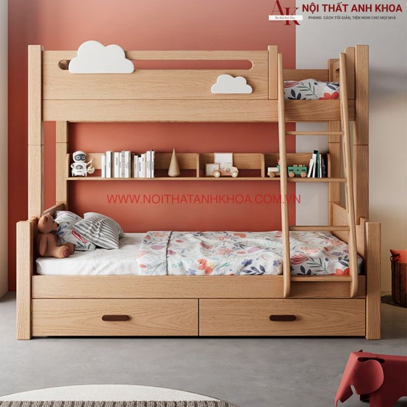 Gỗ tự nhiên cao cấp, chắc chắn và bền chặt