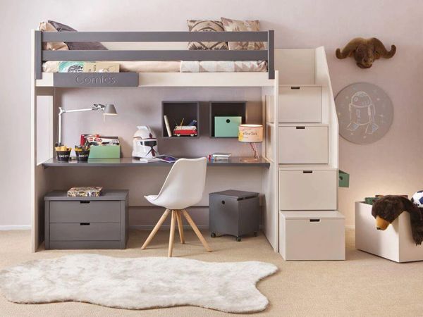 Giường kết hợp bàn làm việc đẹp