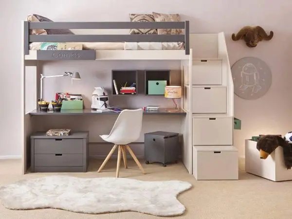Giường kết hợp bàn làm việc đẹp