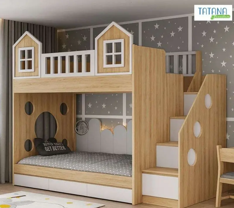 Giường tầng MDF chất lượng cao