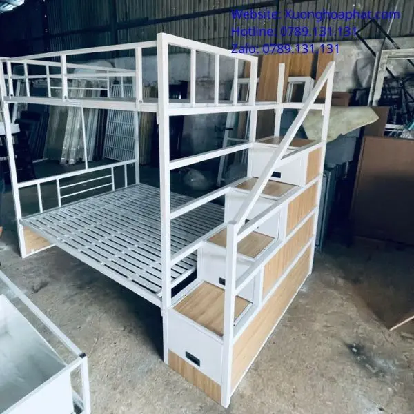Giường tầng sắt giá rẻ