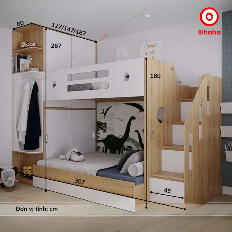 Giường tầng dành cho người lớn