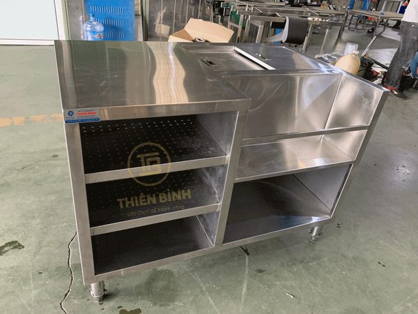 Hình ảnh quầy pha chế inox đẹp