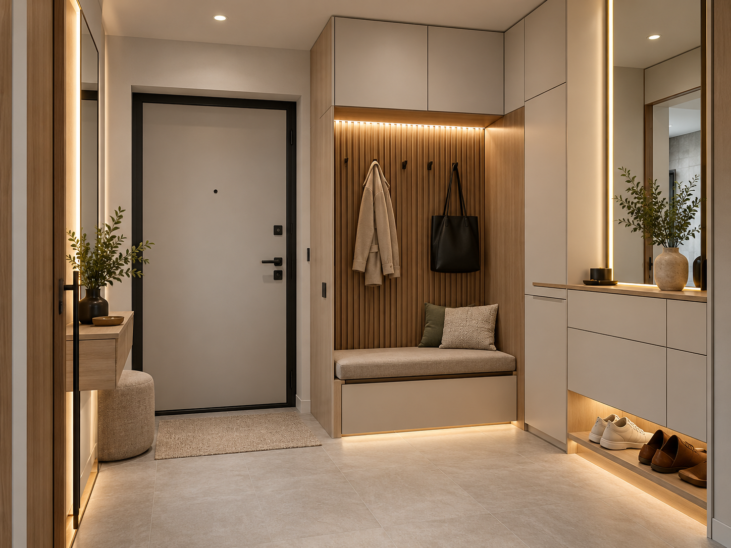 Thiết kế thi công nội thất căn hộ minh họa 7