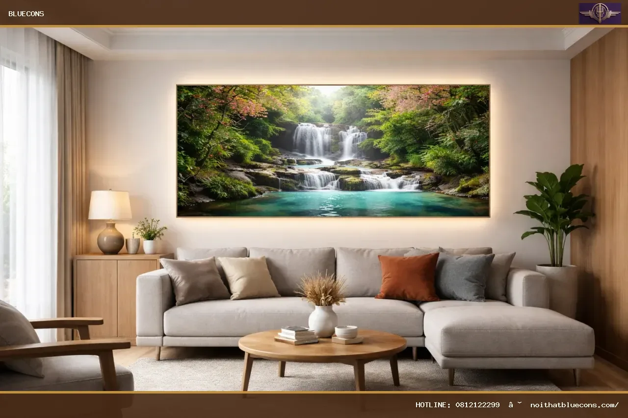 Hộp đèn mica – ảnh minh họa Bluecons