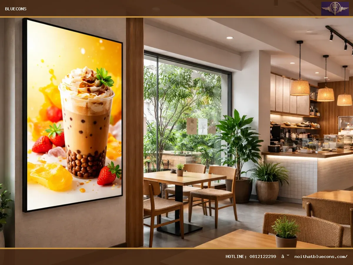 Hộp đèn quảng cáo – ảnh minh họa Bluecons