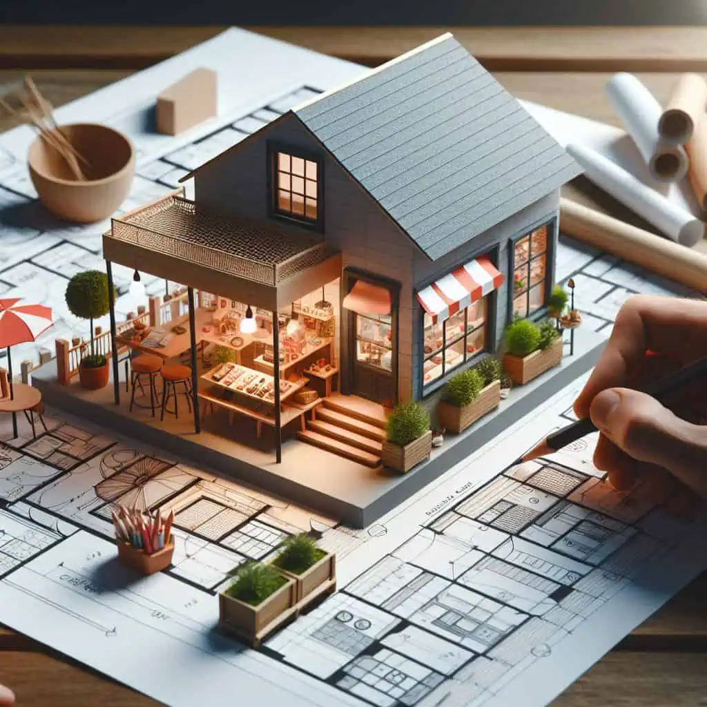 Thi Công Shop Với Thiết Kế Không Gian Mở Hiện Đại