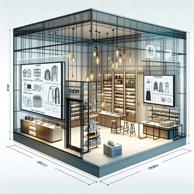 Hướng Dẫn Thi Công Shop Theo Phong Cách Hiện Đại