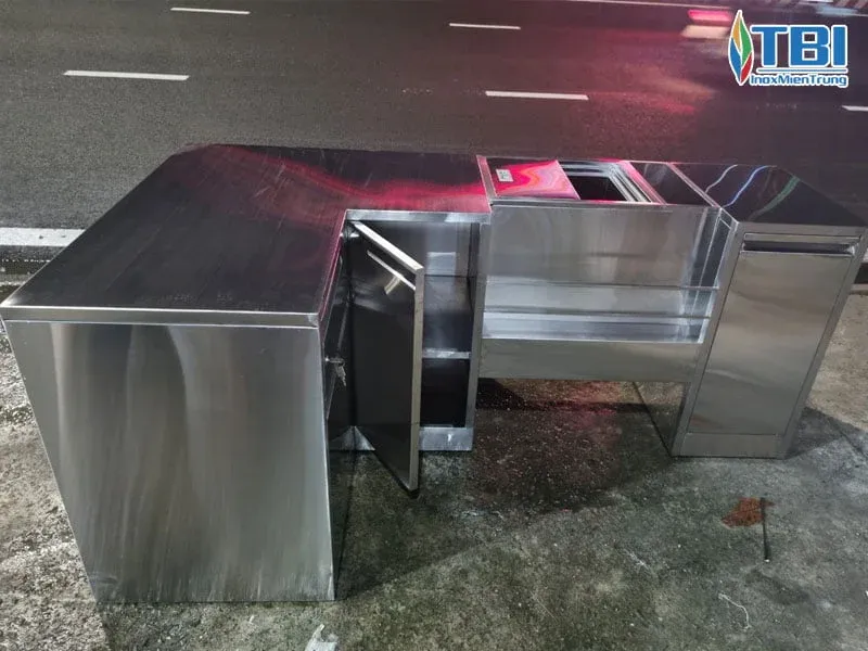 Quầy Pha Chế Bình Dương 3 Inox Tuan Tai Quay Pha Che Inox Tai Binh Duong