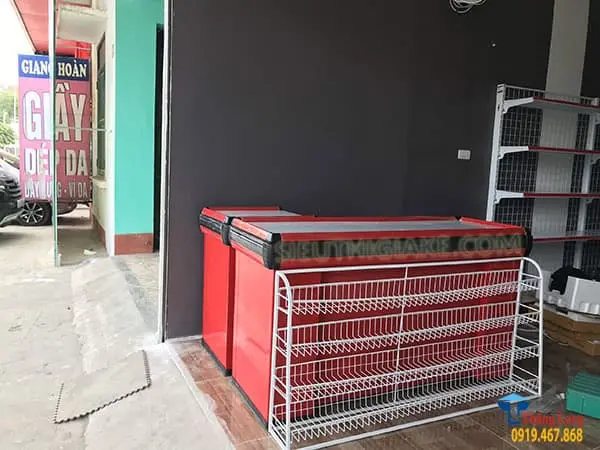 Kệ sắt sơn tĩnh điện 4 tầng