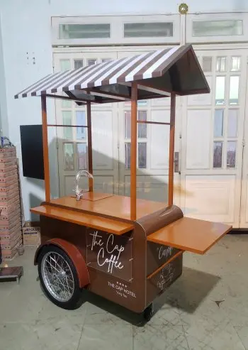 Xe cà phê mang đi - Mẫu mã độc lạ
