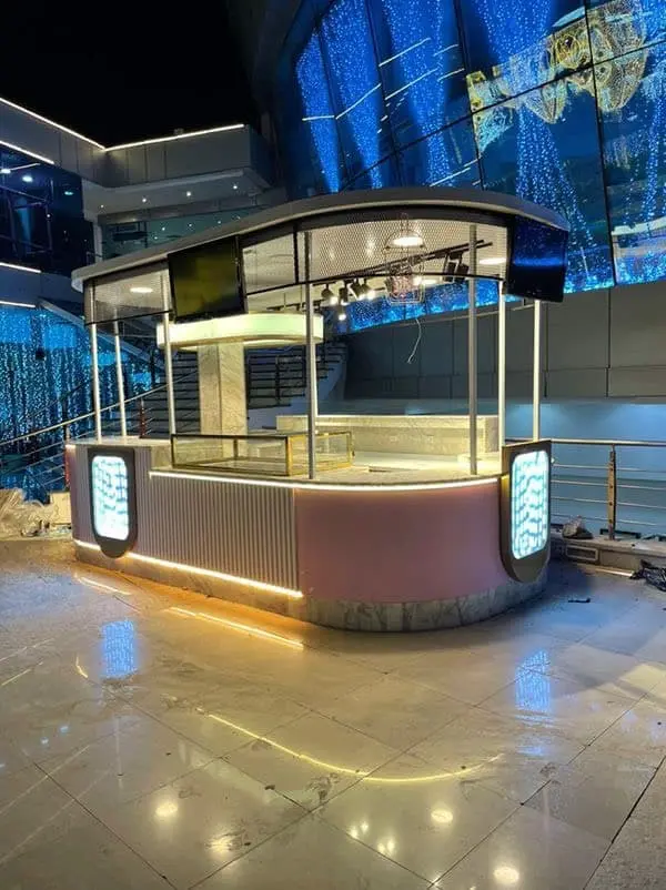 Mẫu quầy bar cafe ngoài trời