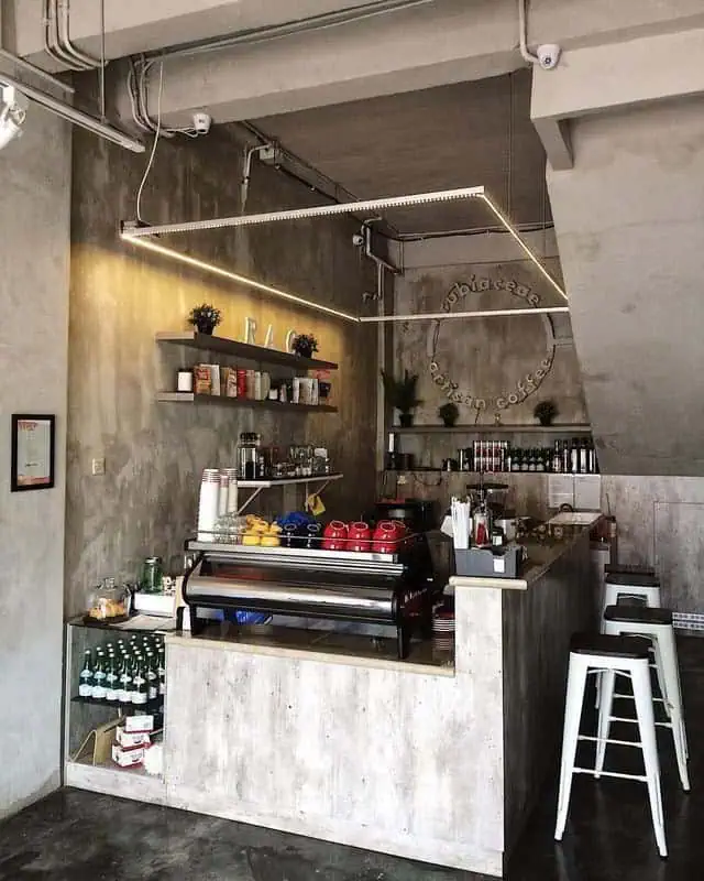 mau-quay-bar-chu-L-4 Tổng hợp các mẫu quầy Bar cho quán cafe 2024