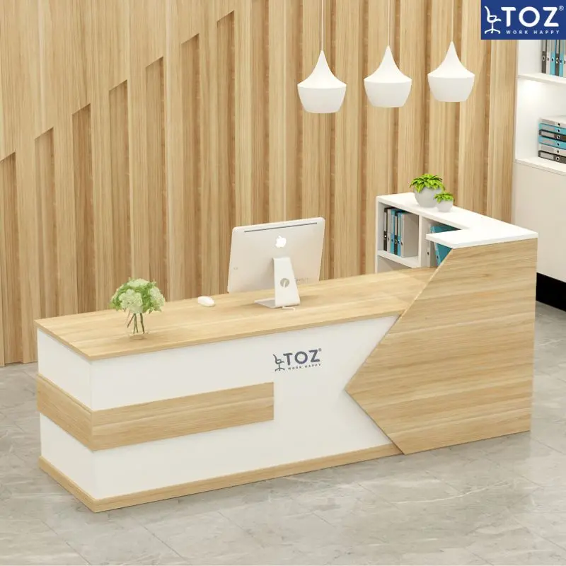 Quầy lễ tân hiện đại
