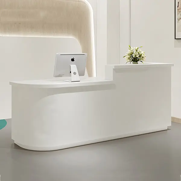 Quầy lễ tân thiết kế đơn giản