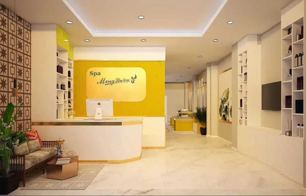 Quầy Lễ Tân Spa Mini