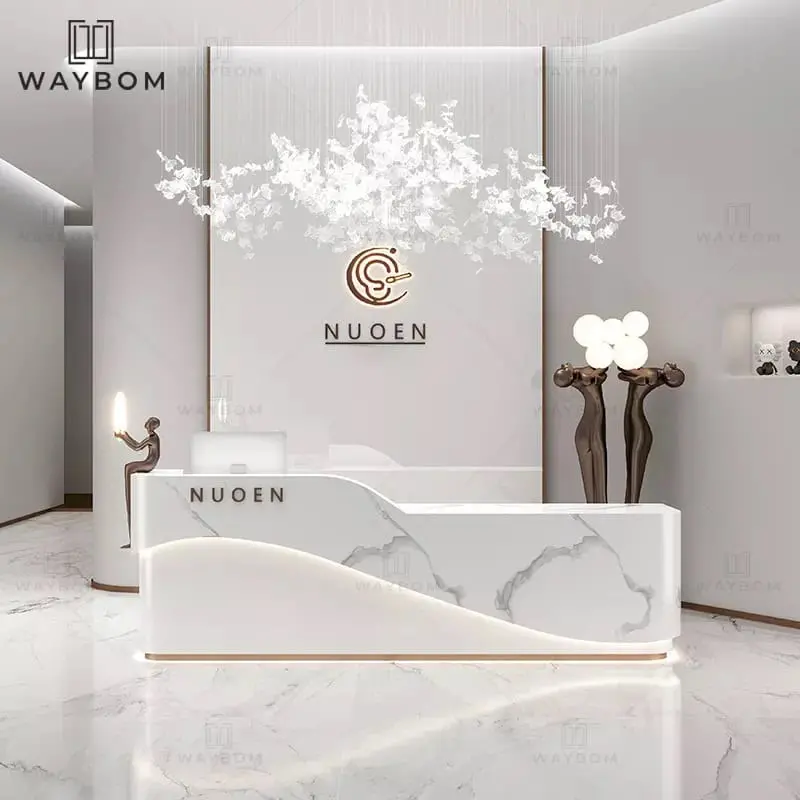 Quầy lễ tân chữ L