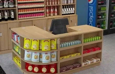Mẫu quầy thu ngân siêu thị
