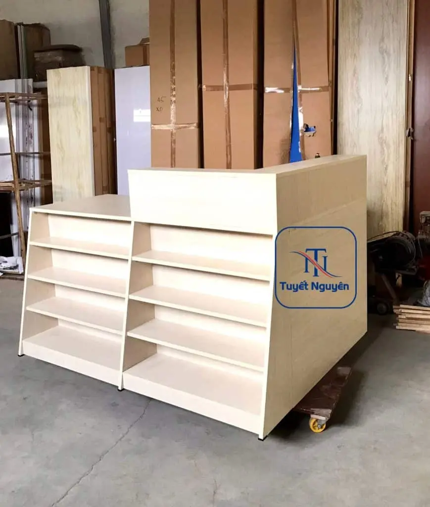 Quầy thu ngân đẹp và hiện đại