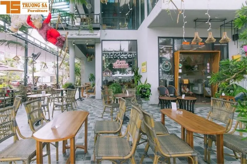Không gian quán cafe đẹp