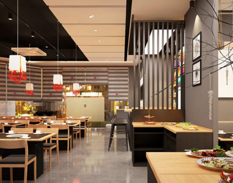 Mẫu thiết kế quán ăn gia đình