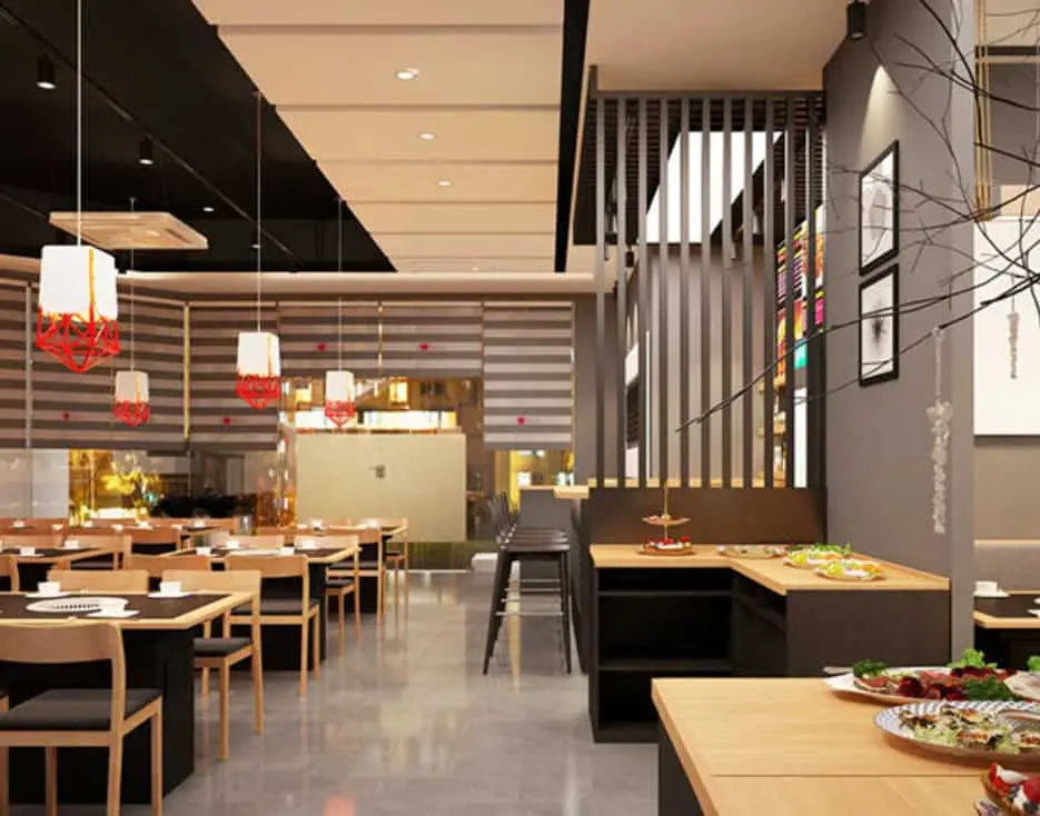Mẫu thiết kế quán ăn gia đình