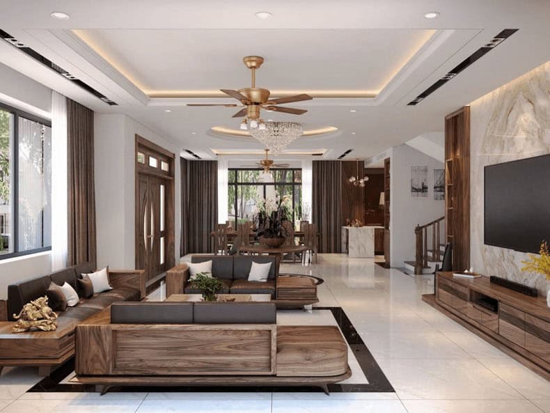 mau-tran-thach-cao-phong-khach-25m2-laho-7ywv Mẫu trần thạch cao phòng khách 25m2