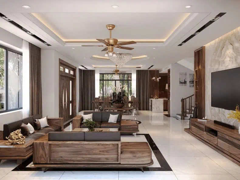 mau-tran-thach-cao-phong-khach-25m2-laho-7ywv Mẫu trần thạch cao phòng khách 25m2