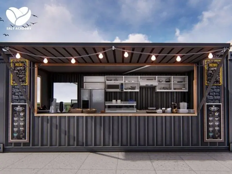 Mô hình cafe container