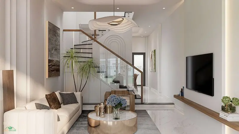 Phòng làm việc tối giản