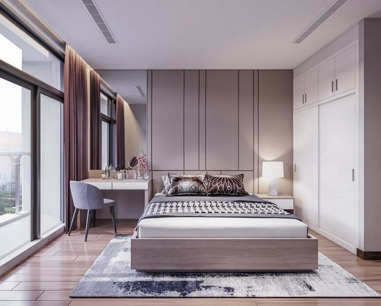 Phòng ngủ gỗ công nghiệp 8