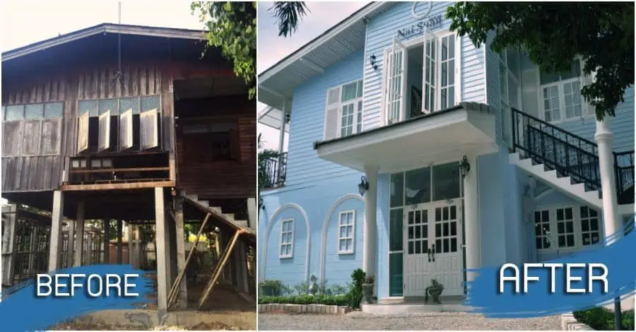 Thiết kế cải tạo nhà cũ