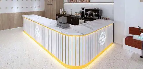 Quầy bar mặt đá thạch anh