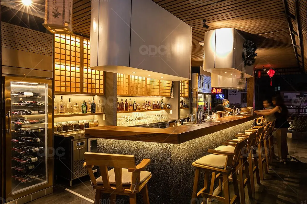 Mẫu quầy bar hiện đại