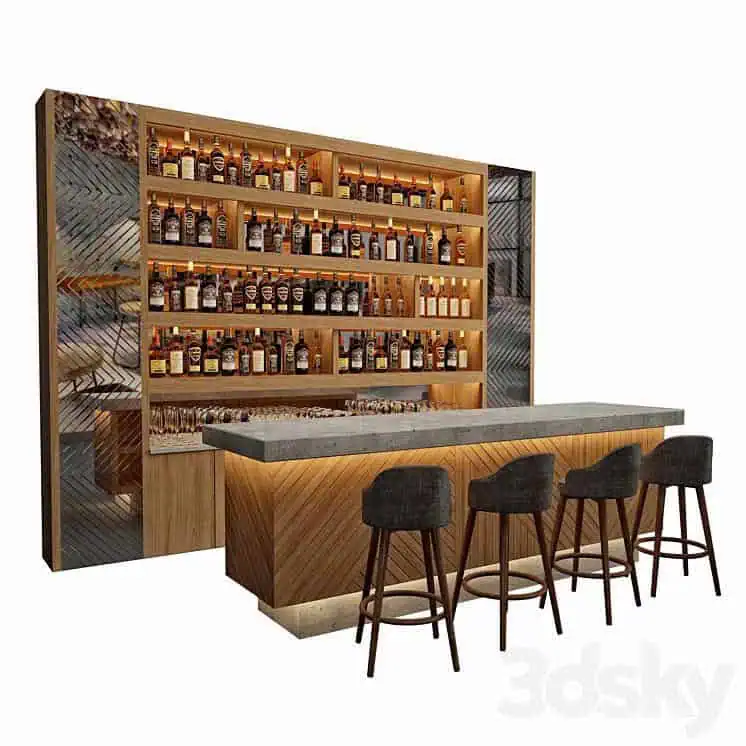 quay-bar-op-da-40 10+ Mẫu quầy bar ốp đá đẹp không thể bỏ lỡ