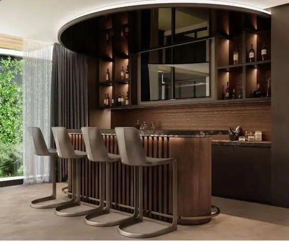Mẫu quầy bar cho căn hộ chung cư