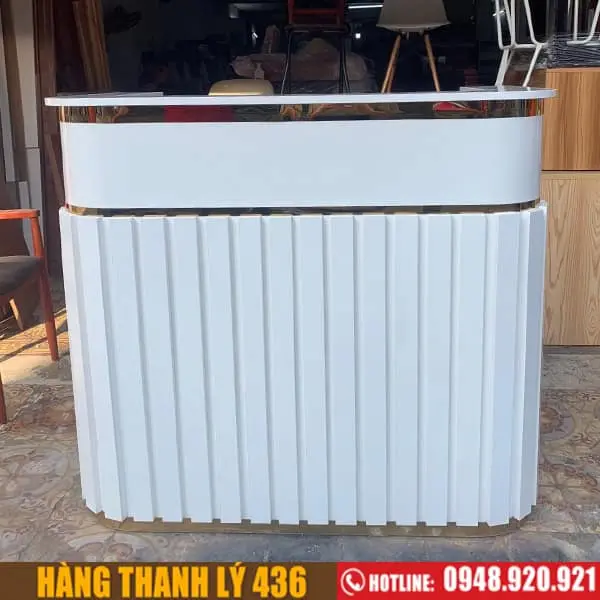 Mẫu quầy lễ tân đẹp