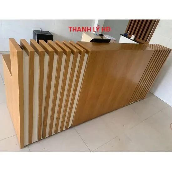 Quầy lễ tân đẹp