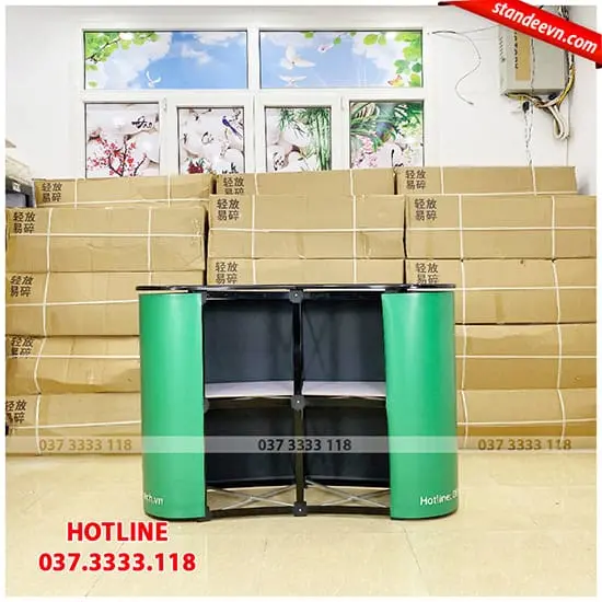 Bàn lễ tân tháo lắp