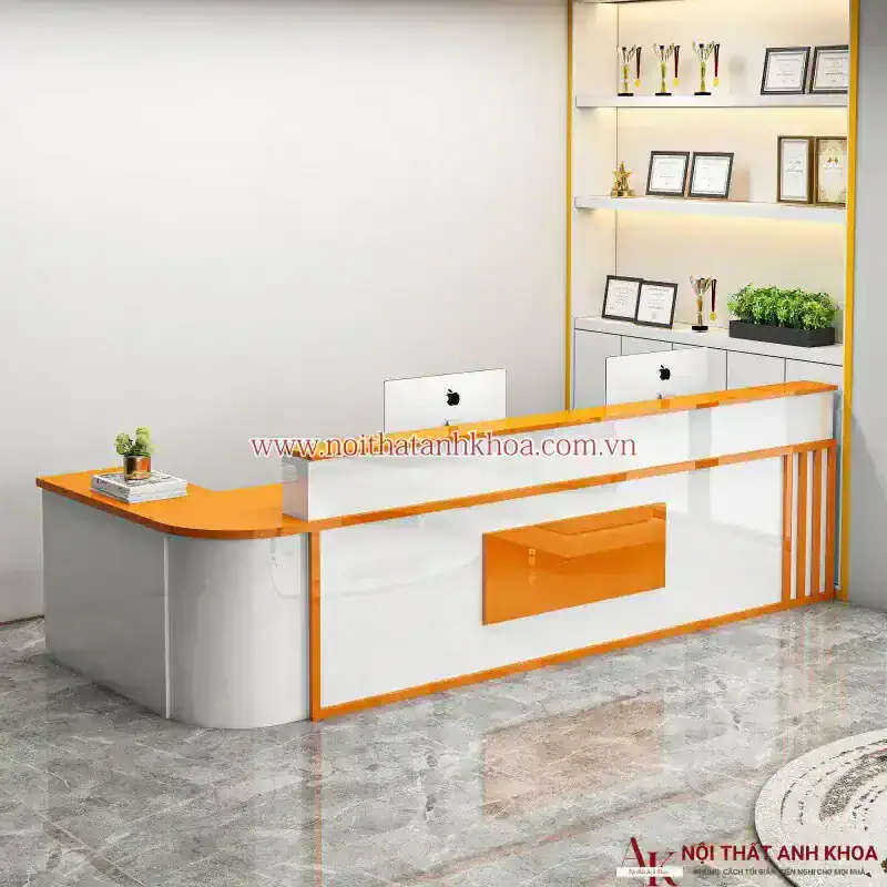 Quầy lễ tân spa hiện đại giá rẻ