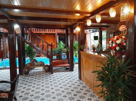 Khu vực quầy lễ tân