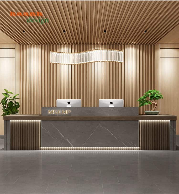 Quầy lễ tân chữ L