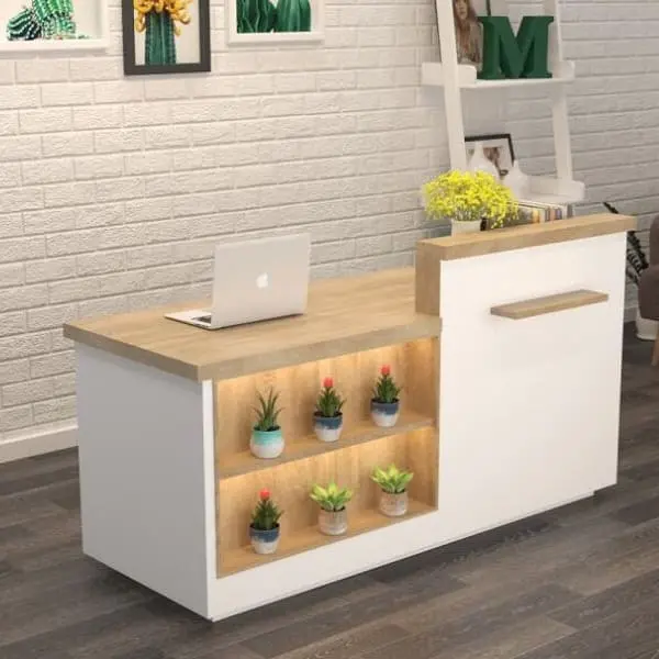 Quầy lễ tân mini nhỏ gọn