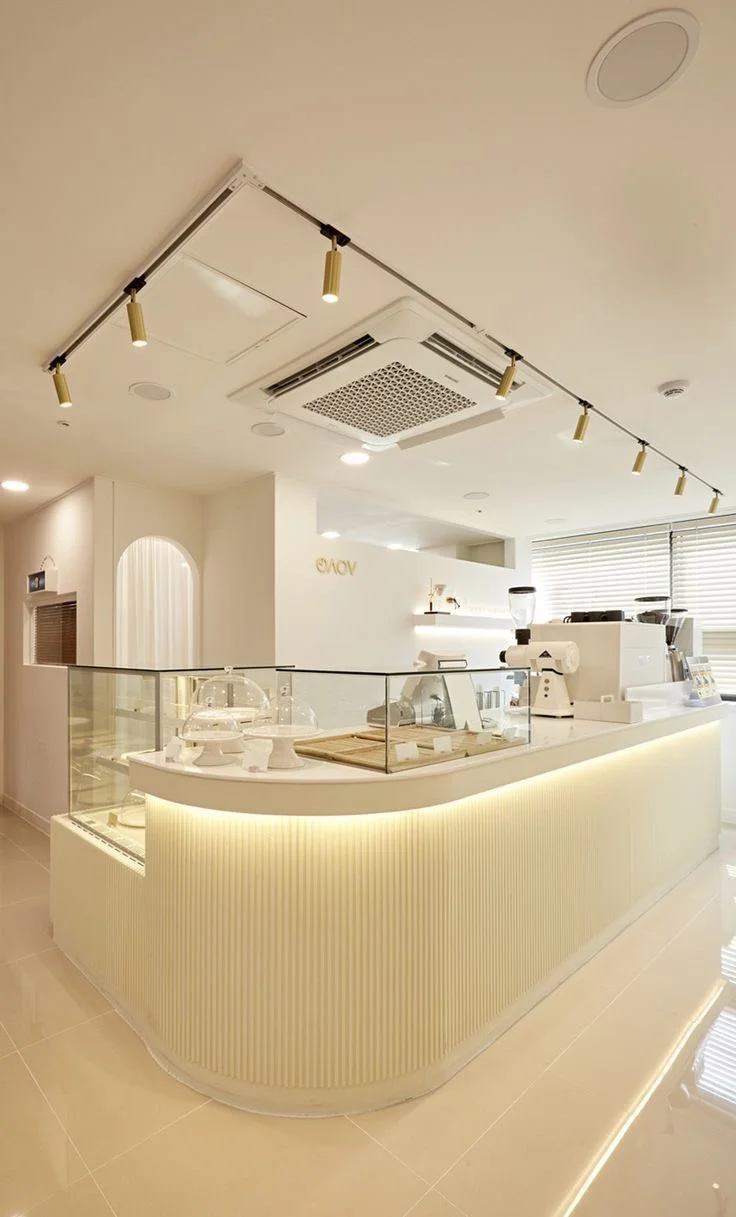 Mẫu quầy trà sữa đẹp